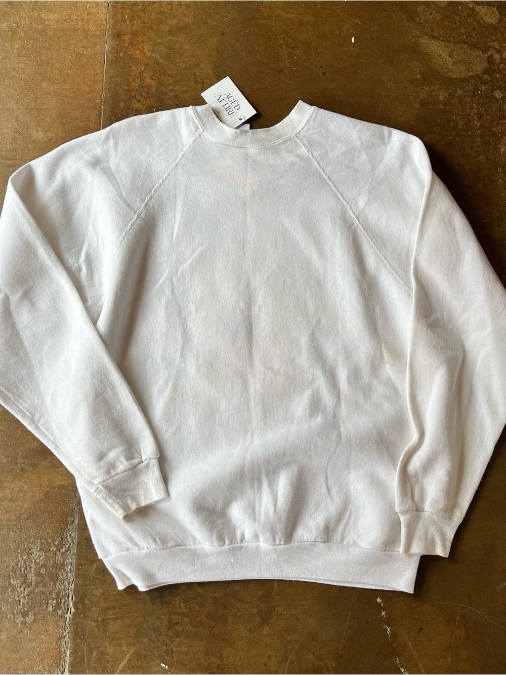 Vintage 1995 Looney Tunes Taz Neon Graphic White Crewneck Sweatshirt Unisex L - Picture 6 of 8